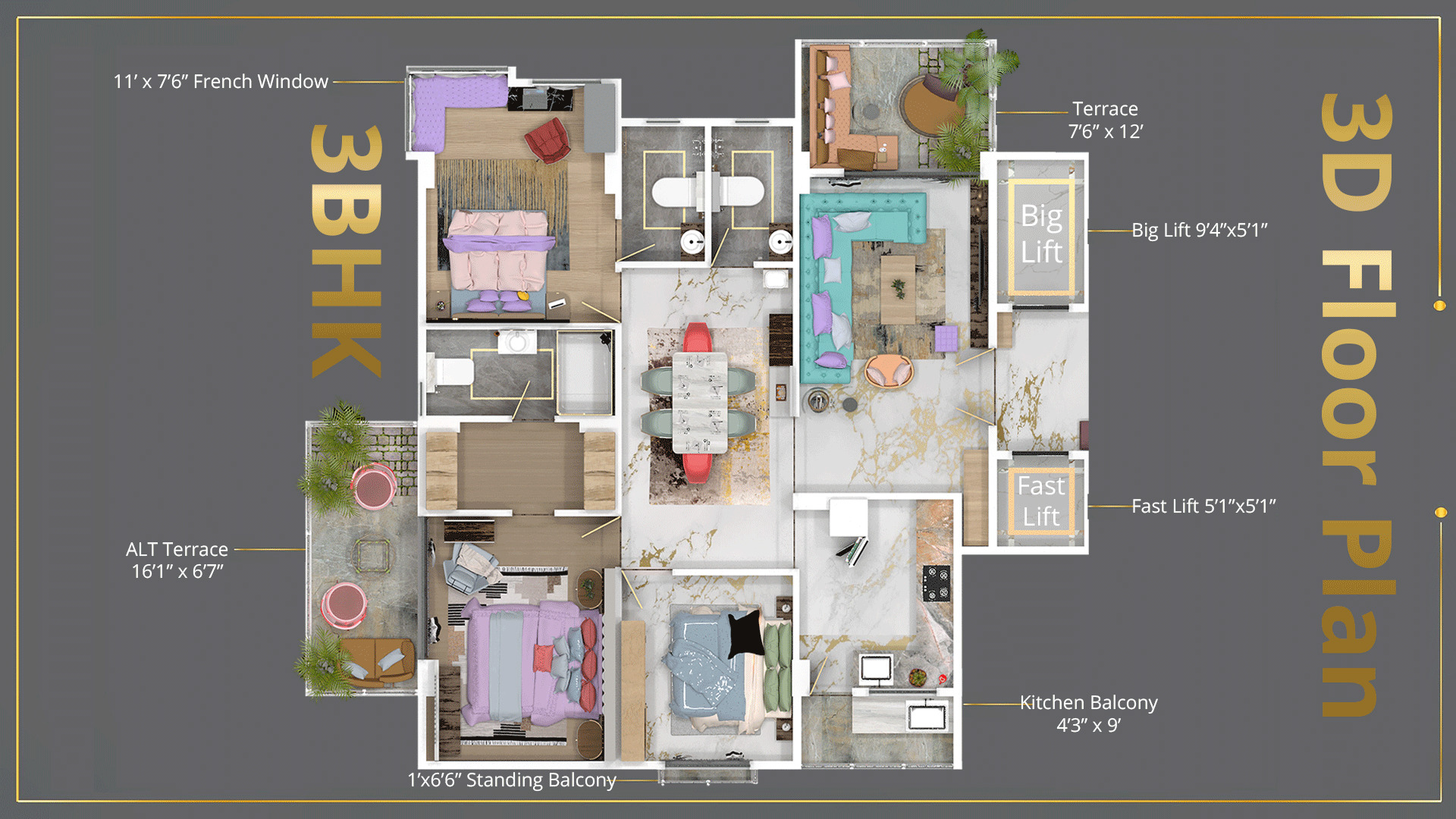 individual floor plan